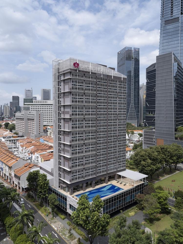胡姬酒店 新加坡 外观 照片